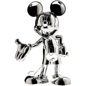 Mickey Mouse 12" Welcome Studio Figurine - Silver