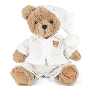 FAO Bear with White Star Pajamas
