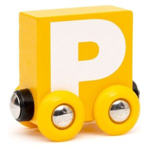 Brio Alphabet Letter Train - "P"