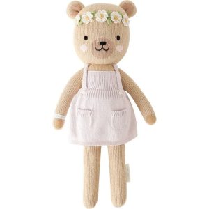 Regular 20" Olivia the Honey Bear Hand-Knit Doll
