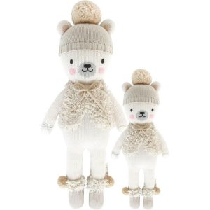 Regular 20" Stella the Polar Bear Hand-Knit Doll