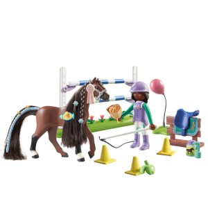 Equestrian Jumping Arena with Zoe and Blaze Playset