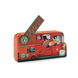 Fire Truck Mini Jigsaw Puzzle