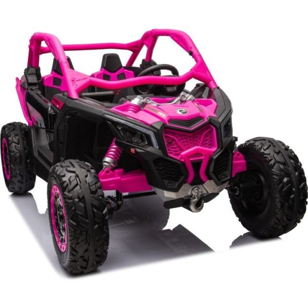 freddo-outdoor-2x24v-4x4-can-am-maverick-2-seater-ride-on-utv-pink-31275405836375_720x freddo-outdoor-2x24v-4x4-can-am-maverick-2-seater-ride-on-utv-pink-31275405836375_720x