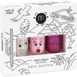 Las Vegas Nail Polish 3 Pack for Kids