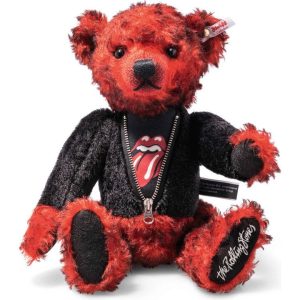 Limited Edition Steiff Rocks! Rolling Stones 14" Collectible Bear