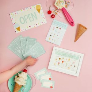 Ice Cream Play Shop Activity Set