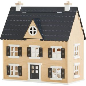 Two-story Wooden Dollhouse
