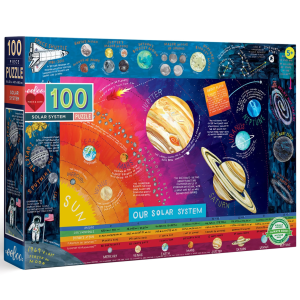 EeBoo Solar System 100 Piece Puzzle